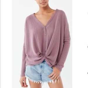 NWOT Urban Outfitters Jojo Oversized Thermal